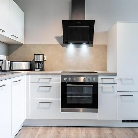 Godewindpark Deluxe-apartment 2-12 Mit Eigener E-ladesaeule In Der Tiefgarage Und Xl-strandkorb Am *