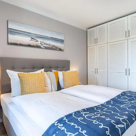 Godewindpark Deluxe-apartment 2-12 Mit Eigener E-ladesaeule In Der Tiefgarage Und Xl-strandkorb Am Apartman Lübeck