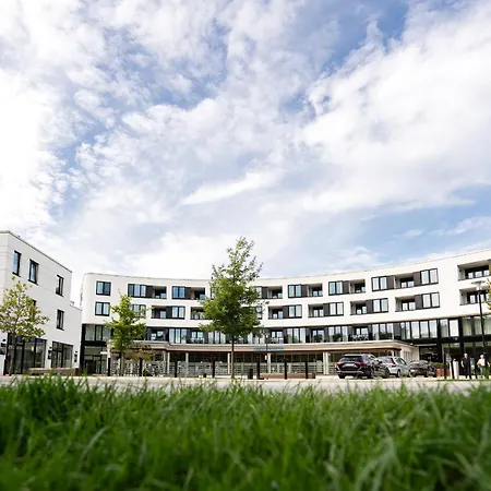 Apartament Godewindpark Deluxe-apartment 2-12 Mit Eigener E-ladesaeule In Der Tiefgarage Und Xl-strandkorb Am Lubeka