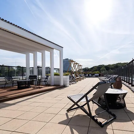 شقة Godewindpark Deluxe-apartment 2-12 Mit Eigener E-ladesaeule In Der Tiefgarage Und Xl-strandkorb Am *